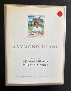 RAYMOND BLANC - LE MANOIR AUX QUAT SAISONS - SIGNED - 1ST ED. - 1988 - DJ. - Foto 1 di 13