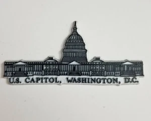 Imán de refrigerador coleccionable Souvenir U.S. Capitol, Washington DC - Imagen 1 de 1