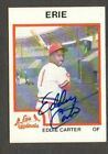 Eddie Carter 1987 ProCards Erie Cardinals authentic autographed card 