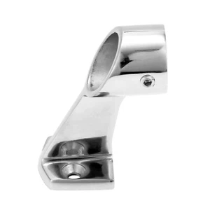 1PCS 25MM Stainless Steel Boat Center Marine Tube Bracket 1" Handrail Stanchion - Picture 1 of 5