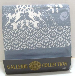 Traditional Bath Romantic Shower Curtain & Tip towel CHERIE Pale Blue Orig $79 - Picture 1 of 5