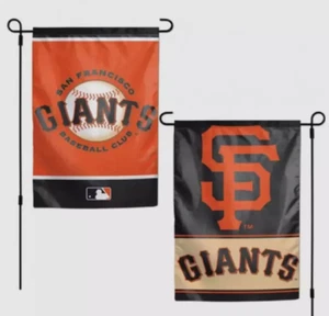 San Francisco Giants 12"X18" 2-SIDED Garden Flag New WinCraft - Picture 1 of 3