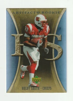 2007 Upper Deck Artifacts #129 Kolby Smith rookie card, Louisville Cardinals - Image 1 of 2