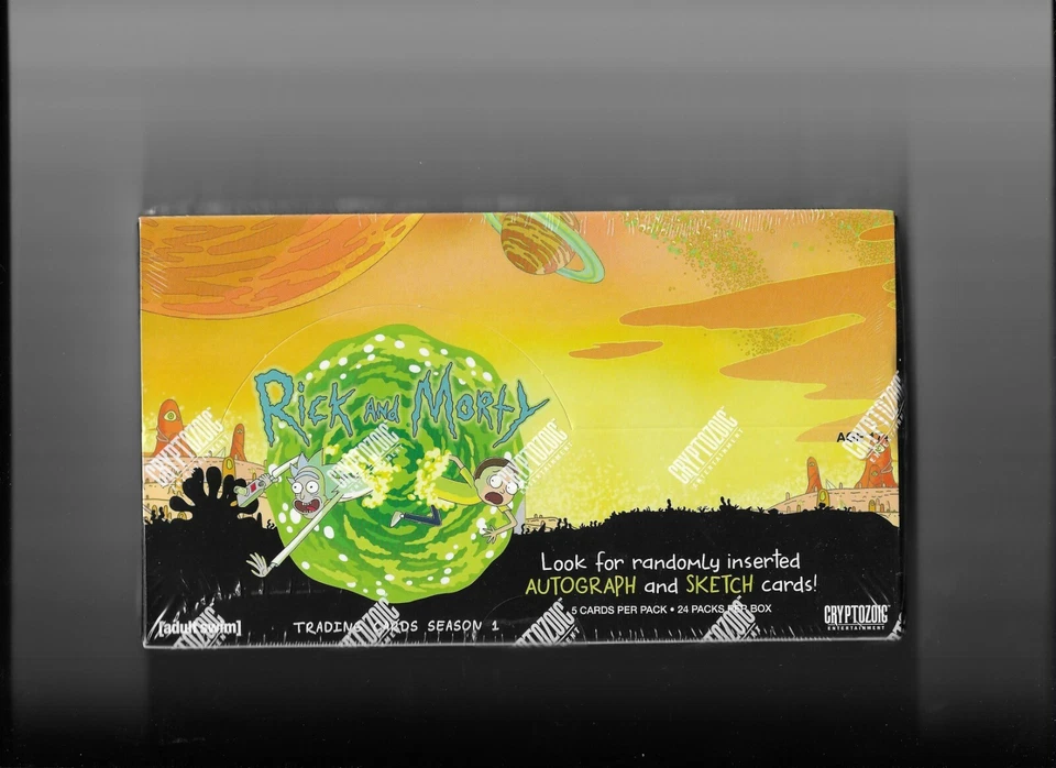 Cryptozoic Rick and Morty 2018 temporada 1 caja de tarjetas coleccionables hobby sellada de fábrica  Foto 1 de 1