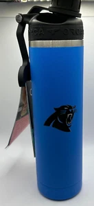 ORCA Carolina Panthers Hydra Color Logo NFL Water Bottle 22 oz New With Tag NWT - Picture 1 of 2