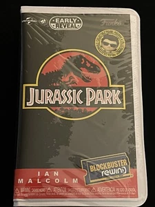 SDCC 2023 Funko Blockbuster ZURÜCKSPULEN Jurassic Park CHASE Ian Malcolm mit Taschenlampe - Bild 1 von 3