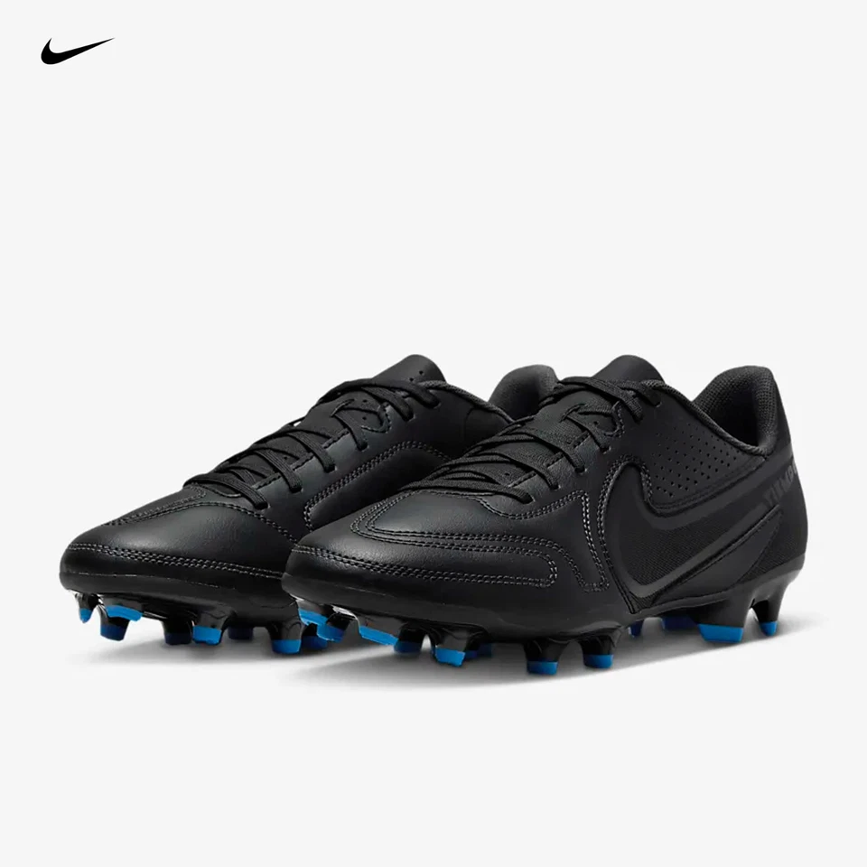 Nike Tiempo Legend 9 Club FG Soccer Cleats DA1176-001 Youth Size 4.5Y Black