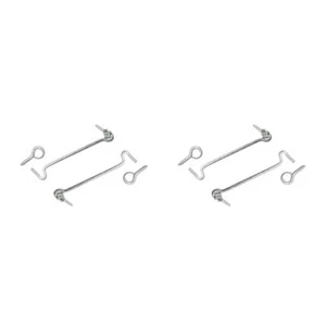 Barn Door Lock Hook Swivel Window Door Hook Stainless Steel Window Hook - Picture 1 of 12