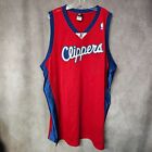 Vintage Adidas Authentic Los Angeles Clippers 2 Blank Jersey Mens 56 3XL Sewn