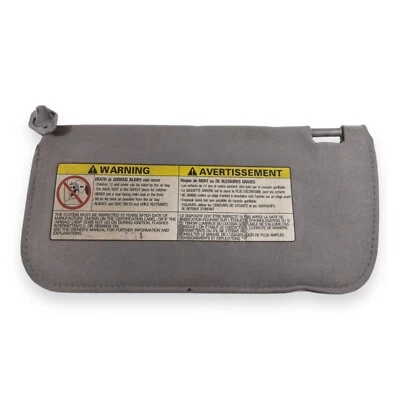 Левосторонний солнцезащитный козырек для Nissan Xterra 2000-2004 годов выпуска серая ткань 15 дюймов - Изображение 1 из 4