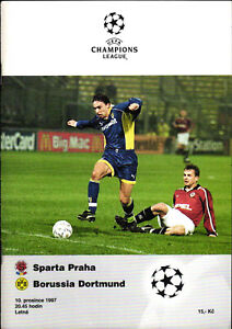 EC I 97/98 Sparta Prag - Borussia Dortmund, 10.12.1997, CHAMPIONS LEAGUE