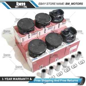 6Pcs Piston Rings Set FIt For BMW E46 E39 E60 E61 525i 2.5i Z4 E85 325i M54 B25 - Picture 1 of 6