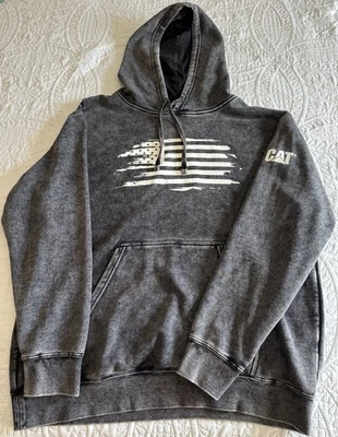 CAT  Trademark Hoodie - Flag - Large - Image 1 of 3