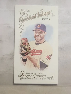 2014 Topps Allen Ginter Baseball Jason Kipnis Mini /25 Cleveland Indians - Image 1 of 2