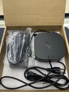 HP USB-C Dock G5-11-in-1 Adapter for Both USB-C and Thunderbolt-Enabled Devices - Picture 1 of 9