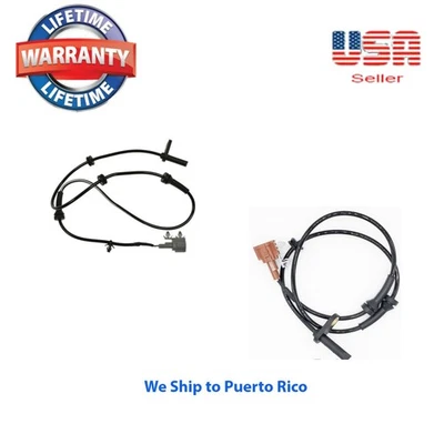 2 ABS Wheel Speed Sensor Rear Right & Left Fit: Nissan Xterra 05-15 Manual Trans - Image 1 of 4