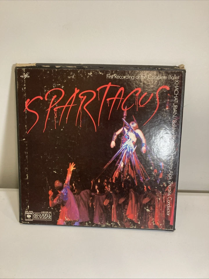Spartacus , Khachaturian- Ballet LPs. Bolshoi Theatre Orchestra. Zhuraitis Condu - Image 1 of 4