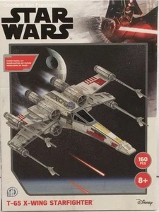 NIB 4D Model Kit Star Wars T-65 X-Wing Starfighter 3D Puzzle 160 Pcs Sealed - Picture 1 of 7
