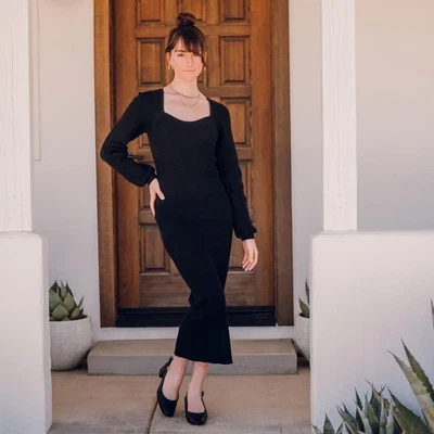 Zapatos de tacón negro éster trampas desnudas nuevos en caja 8m Foto 1 de 4