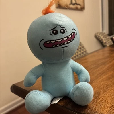 Pelúcia Rick And Morty Toy Factory Mr. Meeseeks 2022 tamanho 10” polegadas - Imagem 1 de 4