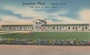 Evandrew Motel - Jasper, Indiana - Bettwäsche - unbenutzt/unbespielt - Bild 1 von 2