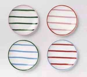 4 pz Piatti Antipasto Target Soglia 6" Gres Rigato Natale 2024 - Foto 1 di 3