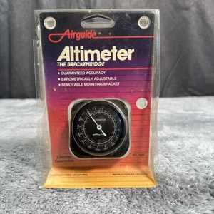 Vintage Airguide Altimeter The Breckenridge Model Number 1626 New Old Stock - Picture 1 of 9