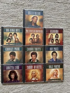 Time Life Legendary Country Singers Country Music Hall of Fame CD 10 SET USED - Imagen 1 de 14