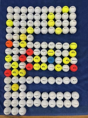 123 Srixon Q-Star/Q-Star Tour/Z-Star/Z-Star XV/Marathon Mint Used Golf Balls - Image 1 of 2