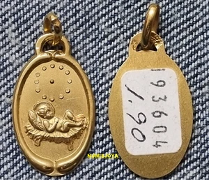 CHILD JESUS MEDAL 18k GOLD. Weight 1.90 gr. 21 x 12 mm., plus 6 mm. - Picture 1 of 1
