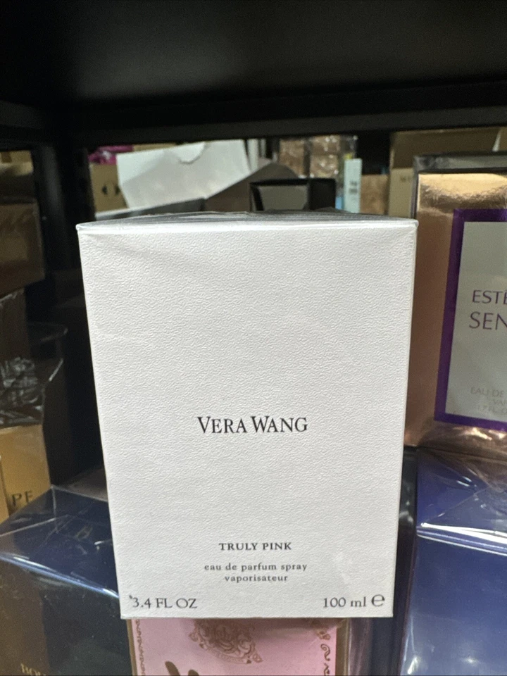 TRULY PINK por VERA WANG 3,4 FL oz / 100 ml Eau de Parfum Spray Sellado en Caja Foto 1 de 1