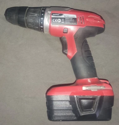 Matrix 2 Gang Akku Bohrschrauber AK 18-2-1  - 18V d.c.  1,3Ah Akku GEBRAUCHT - Bild 1 von 4