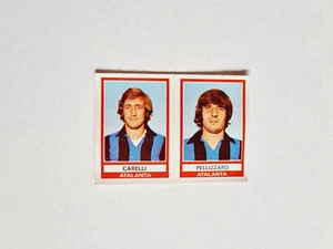 Figurine N.400 Carelli-Pellizzaro Atalanta Fußballer 1973-1974 Panini + Velina - Bild 1 von 2