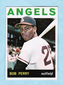 1964 Topps #  48 Bob Perry Los Angeles Angels Rookie Card VGEX