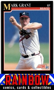 1991 Score #824 Mark Grant