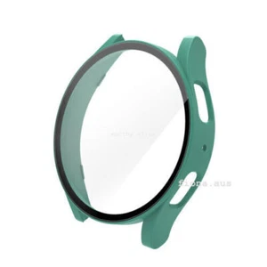 Samsung Galaxy Watch 4 5 6 7 8 40/44m Tempered Glass Protector Screen Case Cover - Picture 1 of 18