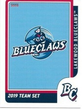 2019 Lakewood BlueClaws Team Card Set (Pick Your Cards) Philadelphia Phillies