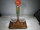 Breckenridge Beer Sampler with (2) glasses and Brewery Tap Handle