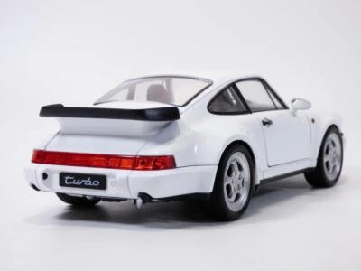 PORSCHE 911 - 964 TURBO 3.6 L blanc 965 1/18 - Photo 1/4