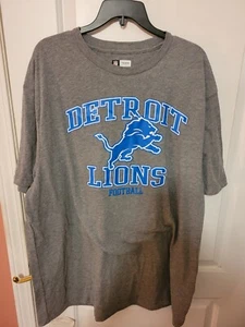 Herren 2X Detroit Lions NFL TEAM APPAREL GRAPHIC T NEU Kurzarm - Bild 1 von 3