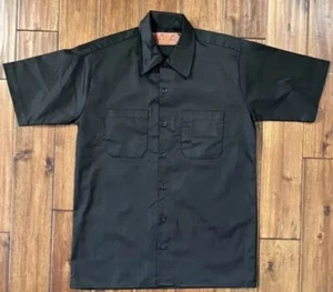 WCC West Coast Choppers Men’s Black Short Sleeve Work Shirt - Picture 1 of 6