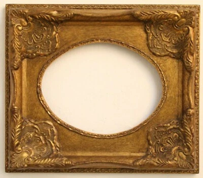 FRATELLIMORANA.IT Cornice OVALE in legno foglia oro. per quadri, foto, stampe,poster ecc.