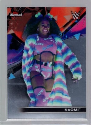 2021 Finest WWE #25 Naomi - Image 1 of 2