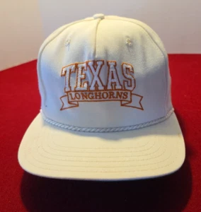 Cappello Vintage Texas Longhorns Nuova Era Snapback UT Cappello Corda Cool - Foto 1 di 9