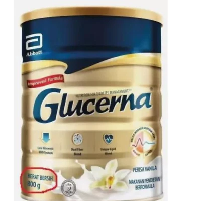 2x Glucerna Nutrition Leche en Polvo Manejo Diabético 800g Vainilla Envío Gratis Foto 1 de 4