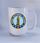 Army National Guard 15oz Ceramic Mug Military US Coffee Cup Personalize Gift