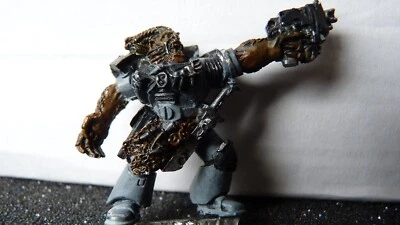 WH40K SPACE WOLVES CLASSIC STERNHAMMER'S WULFEN GUARD WULFEN 4 OOP METAL # - Image 1 of 3
