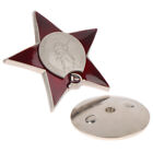 Sowjetischer Siegesorden Abzeichen CCCP UdSSR Auszeichnung Medaille Replik Roter Stern Pin Gif WB