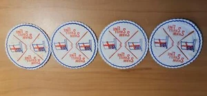 Posavasos de cerveza años 60 * 4 - Shaw Savill Line - Imagen 1 de 5