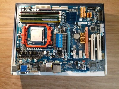 GA-MA78G-DS3HP Motherboard Combo - IGPU+AMD Phenom II X4 955 CPU+Cooler+8GB RAM  - Image 1 of 4